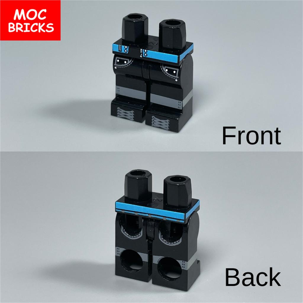 10pcs/lot MOC Bricks pants Model Action Figures Colorful Trousers DIY Educational Building Blocks mini dolls Toys for Kids gifts