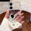 Jelly Casing For Xiaomi POCO X7 PRO 5G/Redmi Turbo 4 5G Clear Silicone Soft TPU Back Cover Cute Cat Rabbit Heart Protective Case