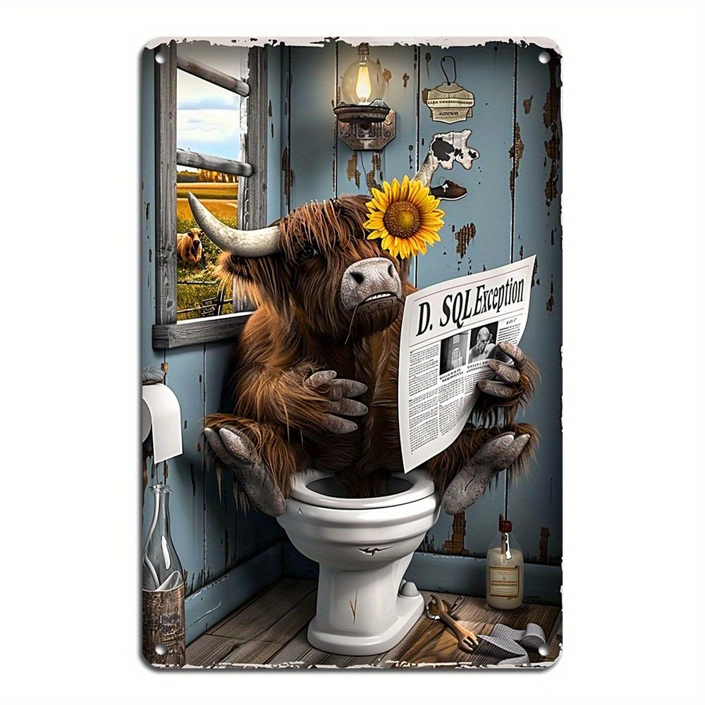 Vintage Garden Metal Tin Sign - Floral & Gardening Tools Design Perfect for Bar Cafes Restaurants, Garages & Home Decor Wall Art