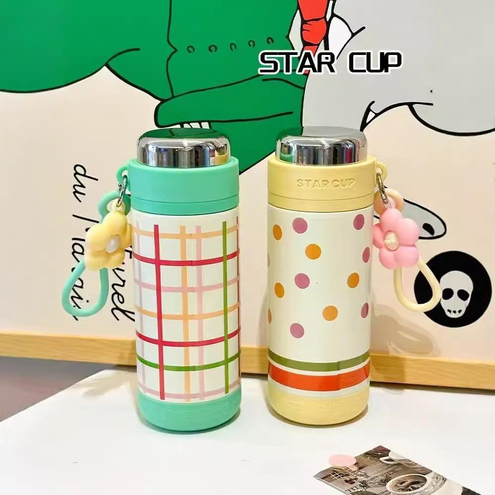 Portable Stainless Steel Thermos Mug Elegant Water Cup Durable Thermos Cup  Student