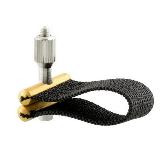 Alto Saxophone Ebonite Mouthpiece with Cotton Cloth and Buckle