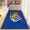 Soccer Emblem with Crown suitable as a non-slip mat for the living room or bedroom sofa