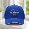 Monaco Royal Club Baseball Cap  Adjustable Duckbill Hat for Unisex Lightweight Outdoor Sports Weddings Parties Golf Cycling