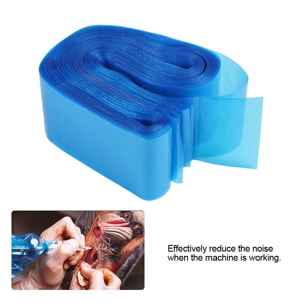 100pcs Disposable Tattoo Machine Clip Cord Sleeves Bags Covers