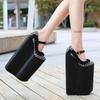 Fashion 30cm Individual Design Sense Buckle Women's Muffin Heel Shoes Sweet Round Head Fashion Shoes European / American Style Sub Shoes