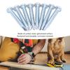 50PCS   Head Drill Screws Galvanized Carbon Steel Self Drilling Screws 4.2x32mm