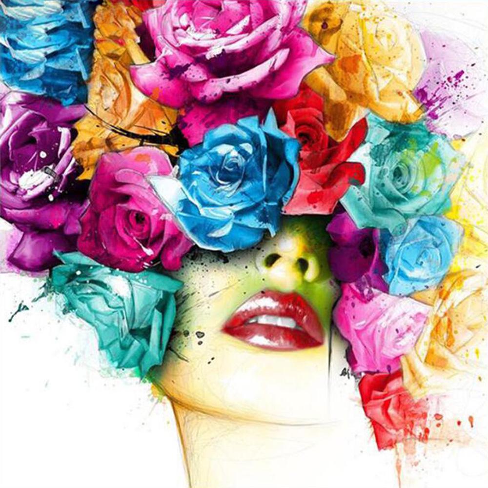 5d Diamond Painting Full Drill Square Landscape Flowers Diamond Embroidery Sale Plant Mosaic Home Decor