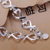 925 Sterling Silver Bracelet For The Wedding Lady Lovely Noble Beautiful Jewelry Fashion Beautiful Bracelet