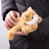 Cute Cartoon Striped Cat Crouching Plush Toy Doll For Kids And Giftgiving