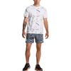 Under Armour Animal Print Letter Print Elastic Waist Straight Casual Shorts Men Shorts Gray 1379302-001