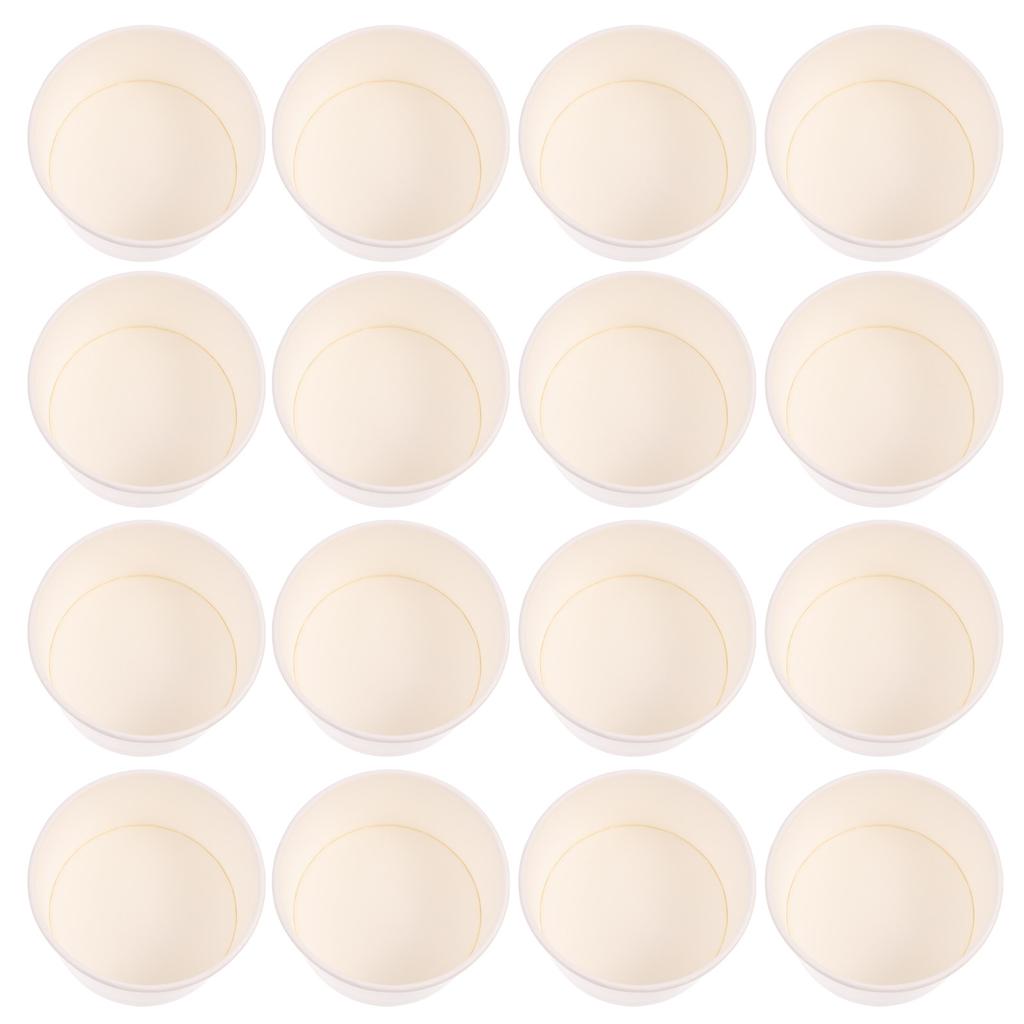 100Pcs Disposable Ice Cream Cups 3Oz Dessert Bowls for Yogurt Pudding Jelly Mousse Snack Containers Ice Cream Cup