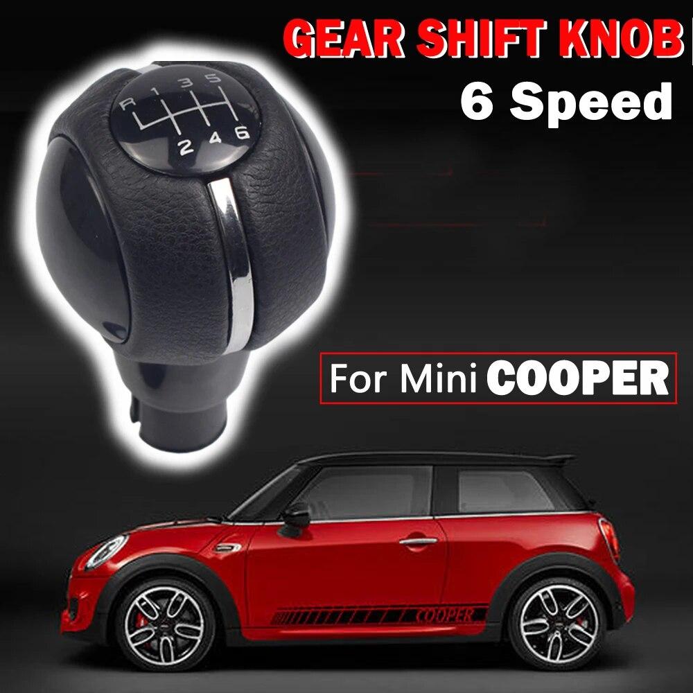 Fit For Mini Cooper F55 F56 F54 F60 7641999 Car 6 Speed Manual Gear Shift Knob Lever Shifter HandBall Car Styling
