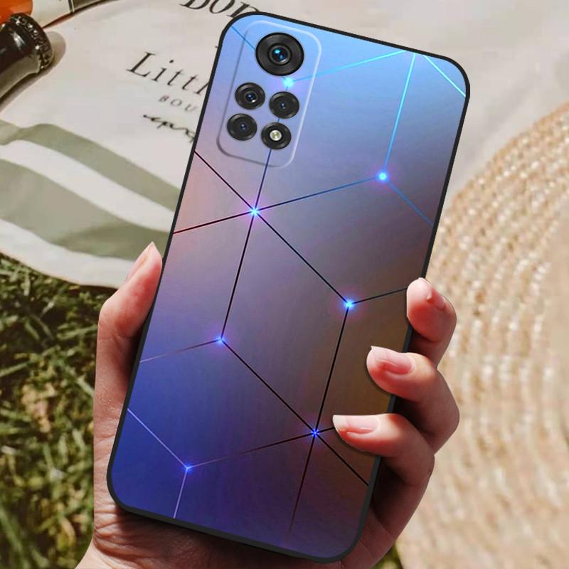 For Xiaomi Redmi Note 12 Pro 4G Case 6.67" Black Silicone Soft TPU Phone Back Cover Case For Redmi Note 12 Pro 4G Case Fundas
