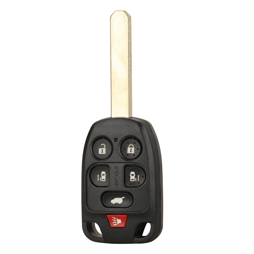 Jingyuqin 5/6Buttons Car Key Case Cover Fob For Honda Odyssey 2011 2012 2013 2014 Remote Key Shell Case Fob