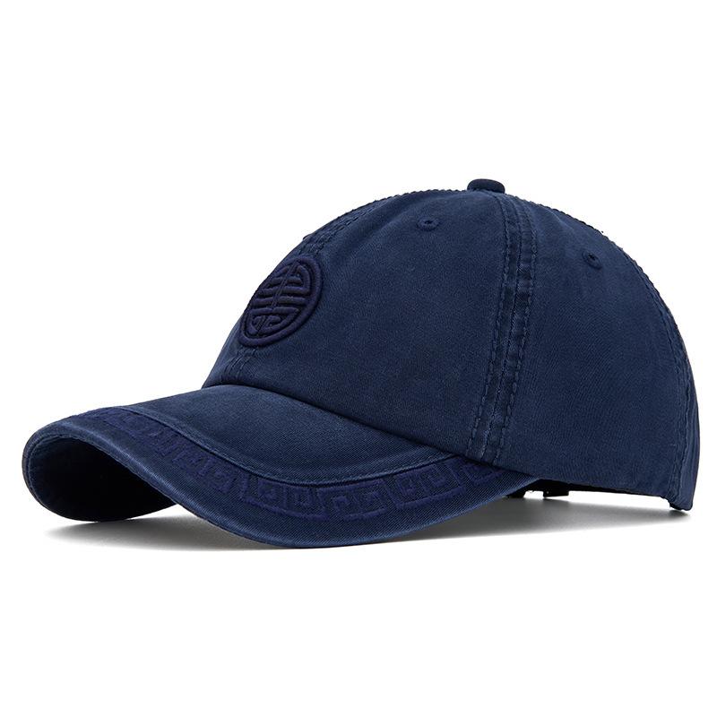 Chinese Style Embroidered Baseball Cap Vintage Outdoor Sun Hat