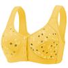 Women Wirefree Tank Style Bras Front Closure Bralette Female Confortable Breathable Underwear Large Bust Cup Underwear L-5XL