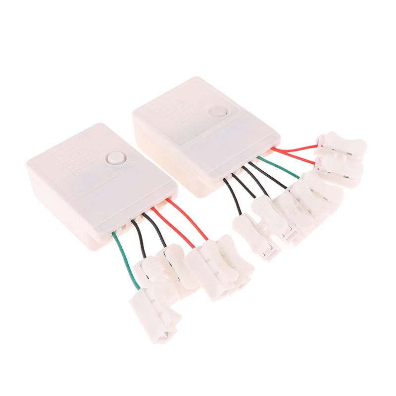 Led String 2/4 Way 8 Modes Lights Twinkle Ek-04 Dimmer Flexible Strip Ribbon Lighting Replica Switch Adjustable Knob Controller