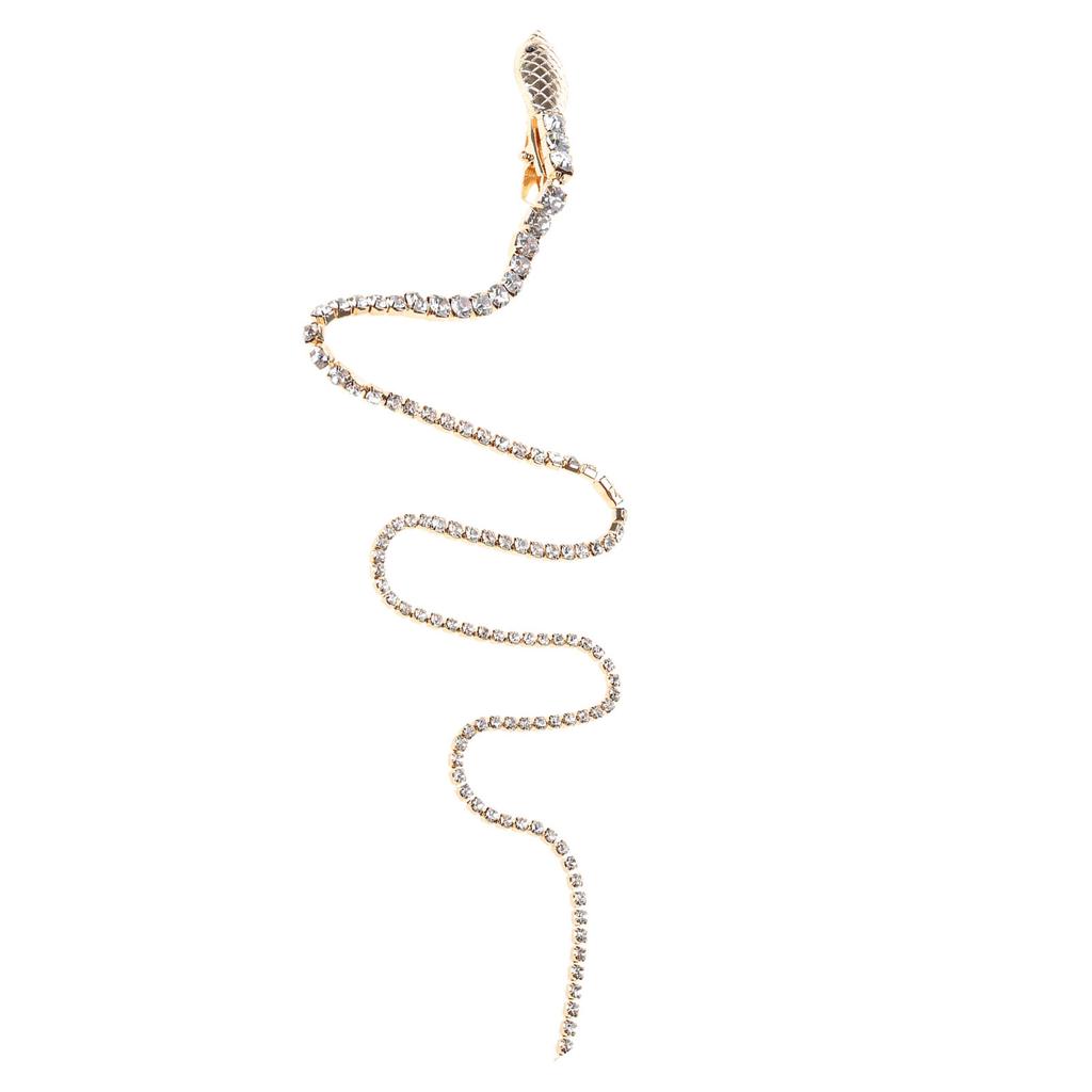 Snake Hairpins Cool Hair Accessories Headwear Elegant Snake Hair Clip Alloy Material Gift for Girls and Women