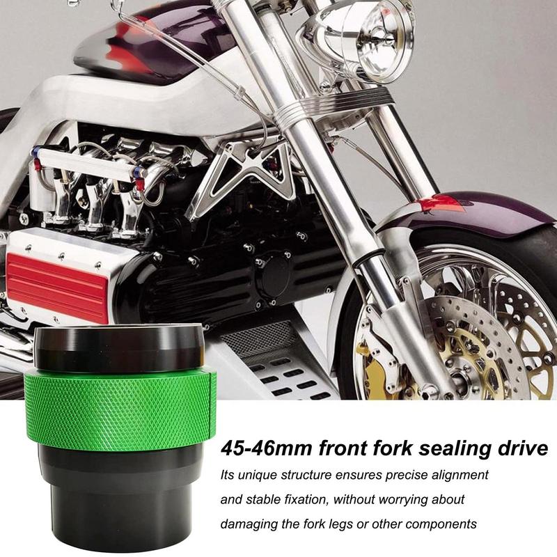 Fork Seal Driver Tool Safe Fork Seal Driver 45-46mm Sturdy Construction Fork Seal Tool With Innovative Design For Motorcycle