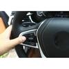For BMW 5 Series G30 2018-22 Steering Wheel Button Frame Cover Trim Matte Silver