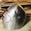 Medieval Barbuta Visor Helmet, Knight Helmet, Warrior Helmet, Best gift, Home Decor item