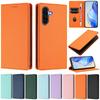 Litchi Pattern Wallet Flip Case For Samsung Galaxy S25 Ultra S24 Plus S23 FE S22 S21 Note20 Ultra Note 10 Plus Back Cover Fundas