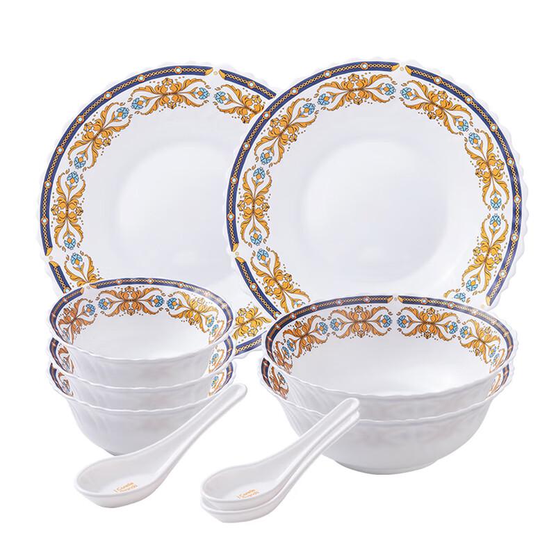 Corelle Madame de Pompadour 10-Piece Nordic Dinnerware Gift Set