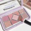 PALETĂ DE FARDURI HOLD LIVE Culoare Roz cu 9 Nuanțe - Nuanțe Strălucitoare, Mate și Iluminante pentru Look-uri de Machiaj Versatile