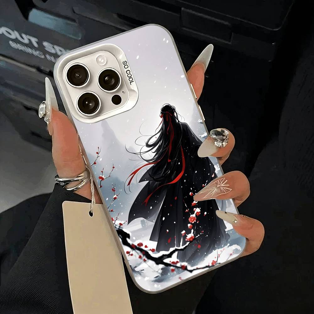 

Чехол для телефона «Великий Мастер Демонического Культивирования» Для IPhone 17 Air 16 15 14 13 12 11 Pro Max Белый Серебристый Жесткая Крышка iPhone12Pro