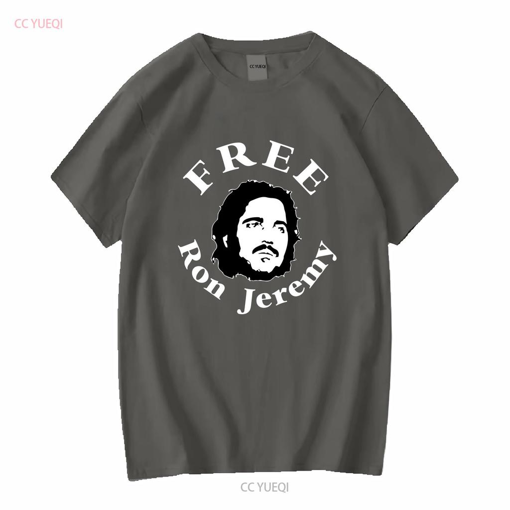 Kostenloses Ron Jeremy Lustiges T-Shirt tee PornStar XXX vintage Gewaschen Atmungsaktiv Stilvoll Streetwear Oberteil Für Den Täglichen Gebrauch Bequem