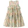 Floral Vest Dress Cool Pure Cotton Printed Middle and Large Children Primary School Kindergarten Korean Style Cotton Skirt