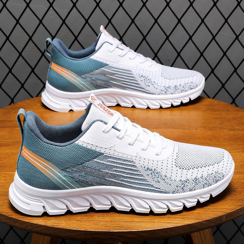 Shoes Men's Spring New Men's Shoes Sneakers Lace-up Running Shoes Fashion Trend Sports Shoes Men