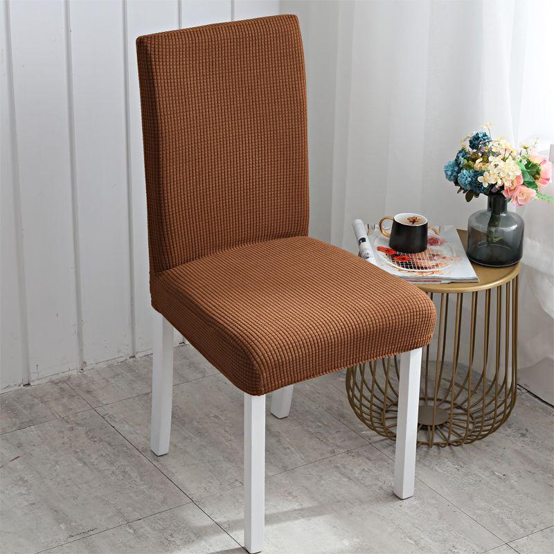 Elastic Thickened Dining Chair Cover Household Simple Stool Cover Dining Table Chair Cover Chair Back Chair Cover