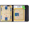 Portable Magnetic Basketball Tactics Board - Erasable, Foldable Training Notebook for Coaches.