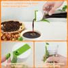 2Pcs Salad Dressing Shaker with Handle Leakproof Salad Dressing Mixer with Scale Dishwasher Safe Salad Dressing Bottle Shaker