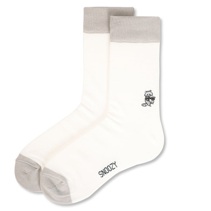 SNOOZY EM-White Gray (Raccoon)