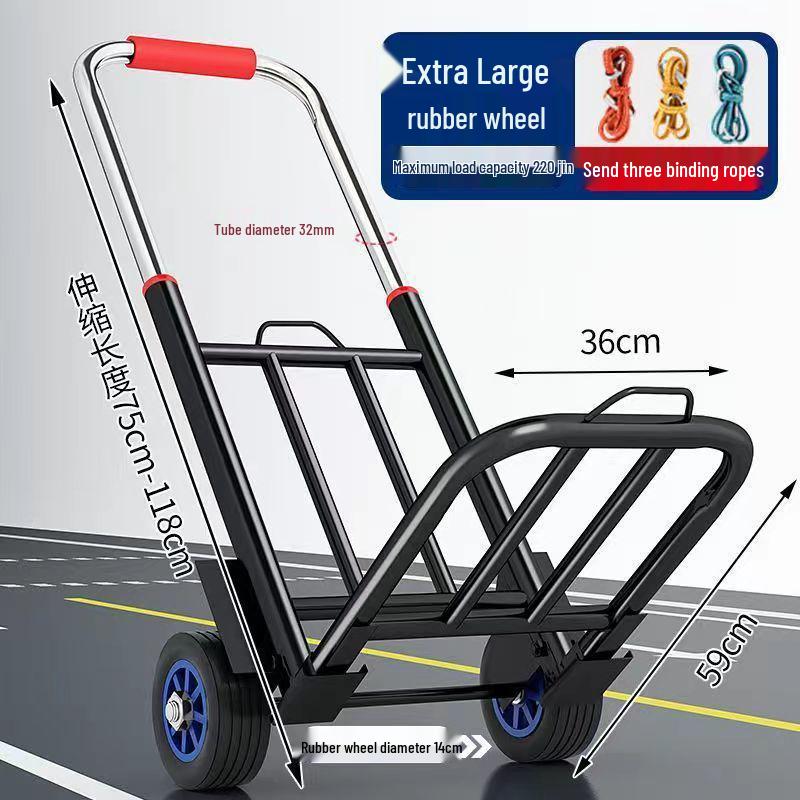 Magic Portable Folding Hand Truck Cart for Shopping and Luggage