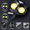 Owl Cob Headlamp Type-c Rechargeable Headlight Portable Rotating Hunting Lights Usb Magnet Led Head Flashlight Fishing Head Lamp