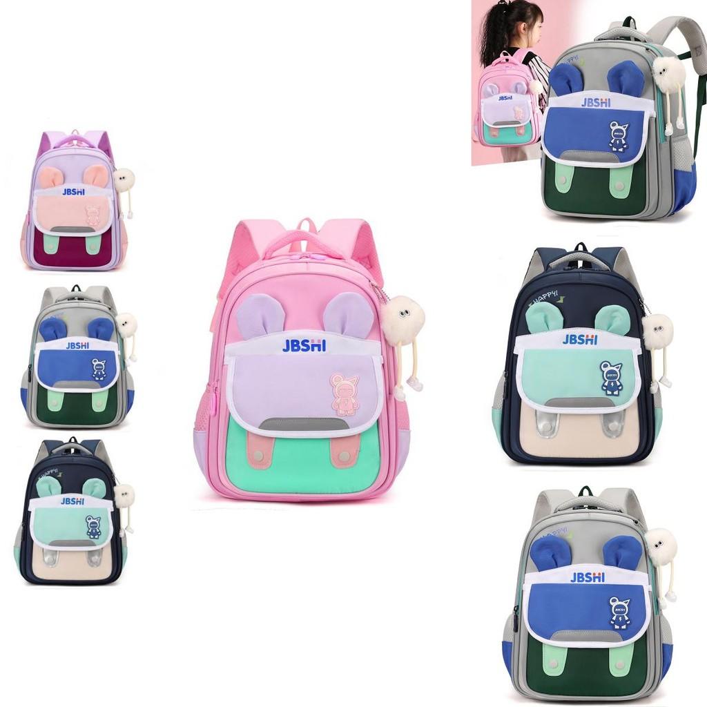 Trendy Lightweight Nylon Backpack For Preschool And Kindergarten Kids In Fun Colors