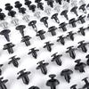 Car Fastener Clip Fender Push Retainer Pin Rivet Bumper for Door Trim Panel Retainer Fastener Kit 100pcs Set Car Accessories