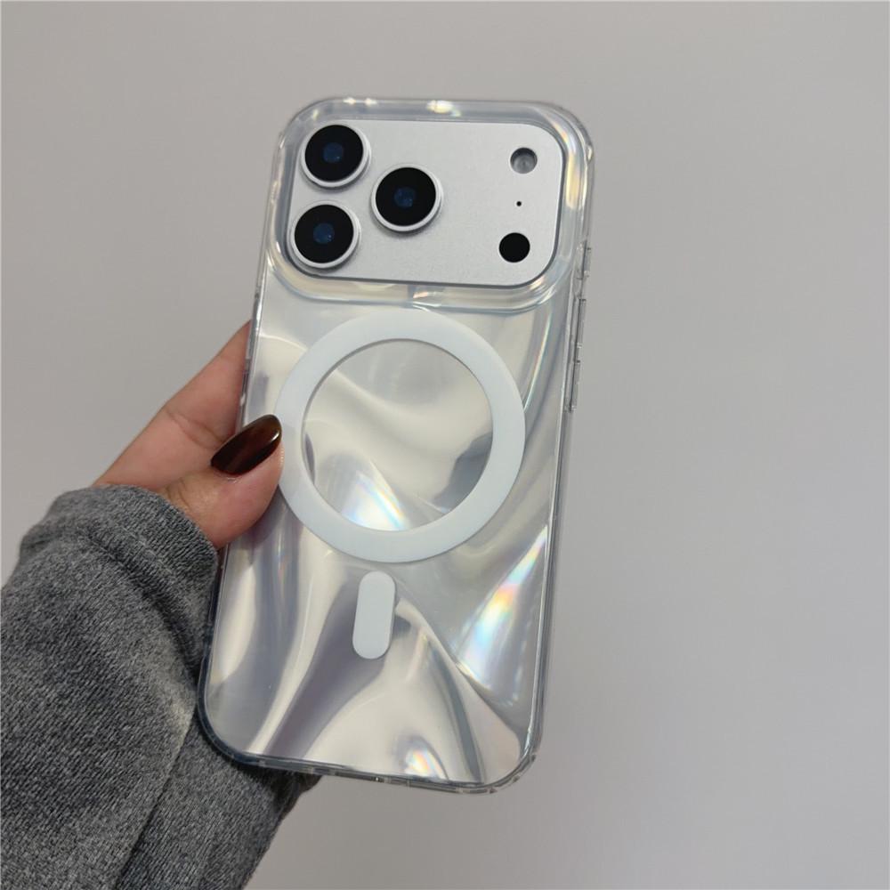 

Aesthetic Silk Texture Magnetic iPhone Case: Compatible with 17Pro, 16Pro, 15PROMAX. Drop-proof & Premium Feel. 16Pro Max