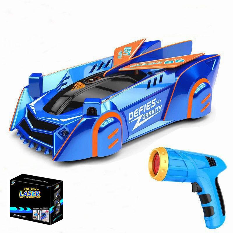 Infrared Laser RC Wall Climbing Car 2.4GHz Remote Control Anti-Gravity Ceiling Drift Stunt Racing Vehicle with Lights Kids Toys