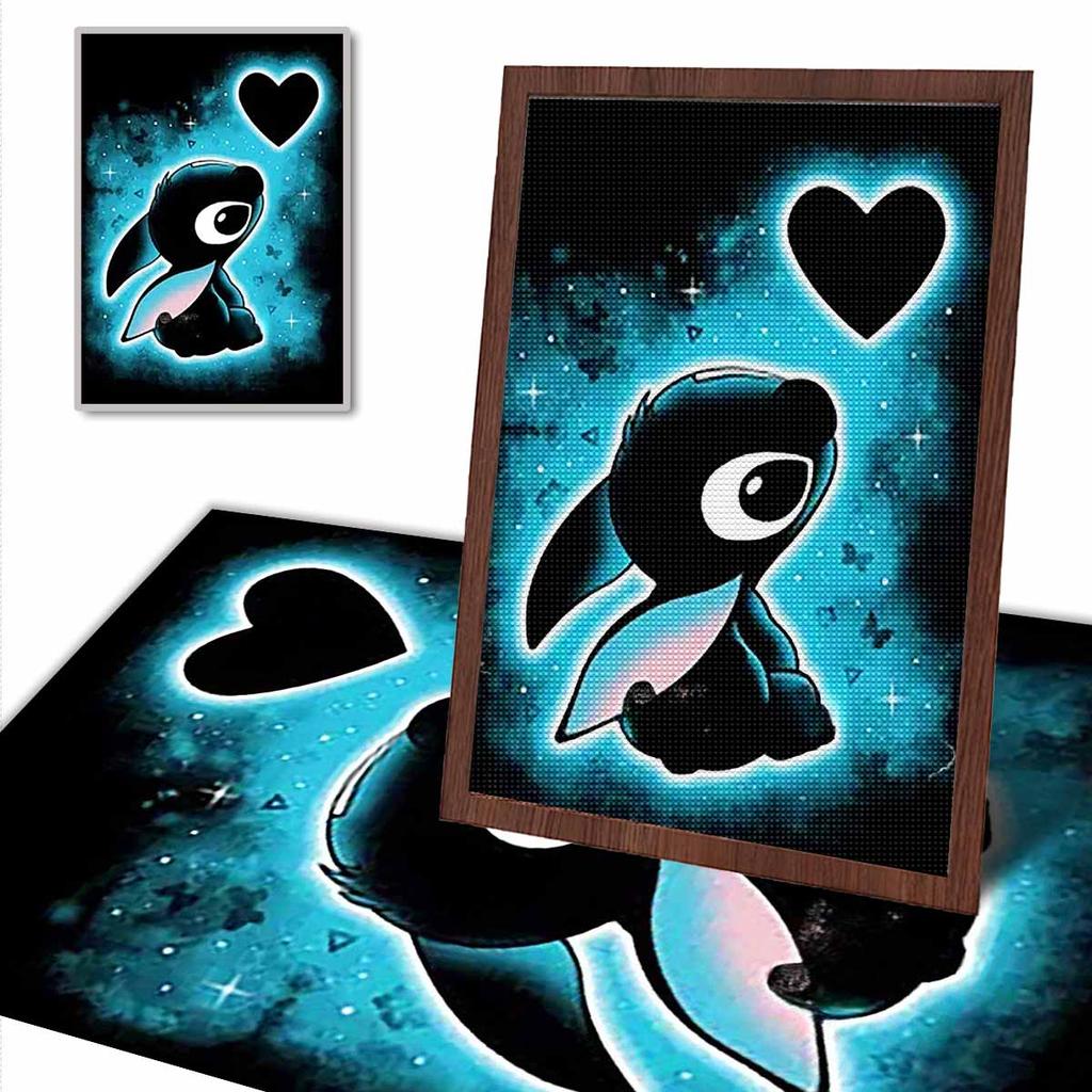 Full Round Diamond Painting Lovely Stitch Art Rhinestone Picture Mosaic DIY 5D Cross Stitch Embroidery Home Decoration