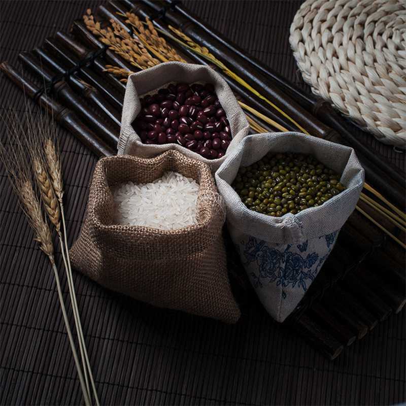 Small Sacks Coarse Grains Bags Photo Props Photography Cloth Bags Props