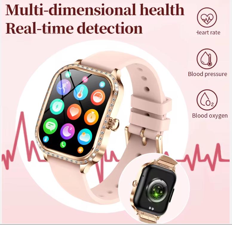 Xiaomi New For HUAWEI FIT3 Smart Watch Women 1.75" HD Display Heart Rate Sport Fitness IP68 Waterproof BT Call Smartwatch For Lady Gift