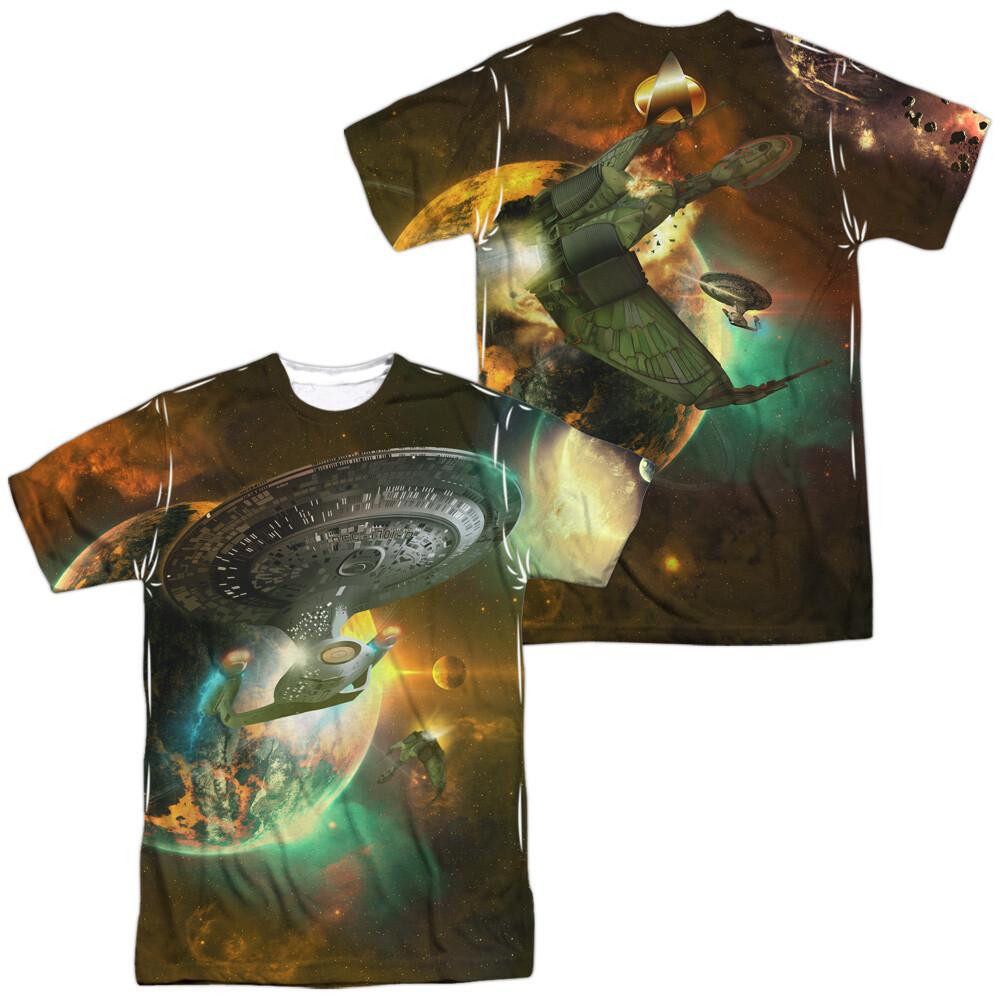 Star Trek TNG Battle Ships T-Shirt S