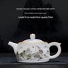 Morde Lanka Blue Landscape Jinglan Ceramic Teapot Set