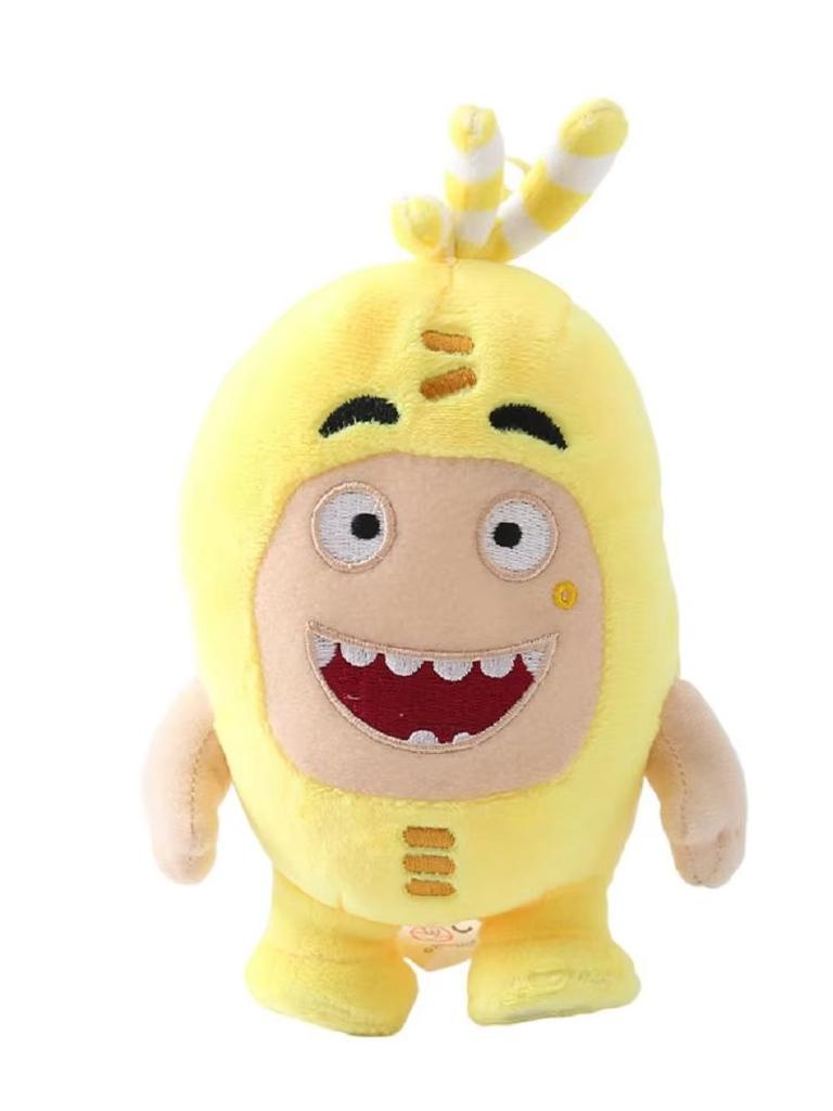 24cm Cartoon Oddbods Anime Plush Toy Treasure of Soldiers Monster Soft Stuffed Toy Fuse Bubbles Zeke Jeff Doll for Kids Gift
