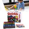 Early Educational Qwirkle Toys Wooden Parent Child Two Player Game Chess Gift