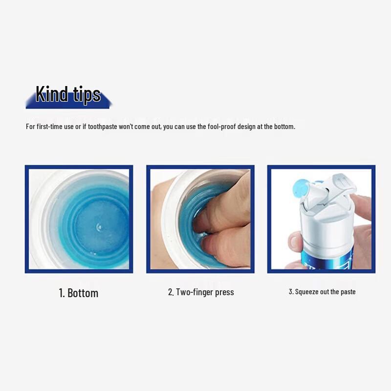 Lengsuanling Arctic Fresh Dual Anti-Sensitive Pump Toothpaste